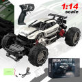 1:14 Remote Control Car Off-road Climbing High Speed Alloy Vehicle Drift Racing Rc Car Toy Gifts For Children. 