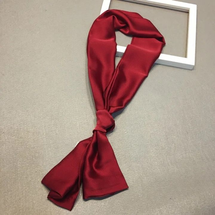 %E3%80%90NEW%E3%80%91%20Fashion%20Neckerchief%20Women%20Headband%20Hair%20Scarf%20Silk%20Satin%20Bag%20Scarves%20Female%20145*15Cm%20Long%20Wraps%20Black%20Red%20Pink%20Scarfs%20For%20Ladies%20-%20Image%204