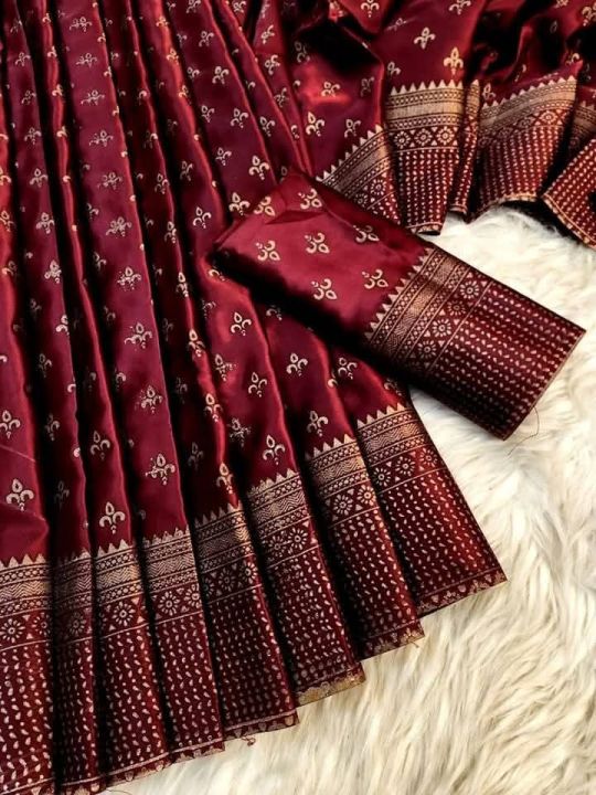Exclusive%20Designer%20Screen%20Print%20Japani%20Silk%20Saree%20With%20Blouse%20for%20Women%20-%20Image%203