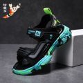 Astro Boy Children's Sandals2023Summer New Boys' Sports Sandals Non-Slip Soft Bottom Middle and Big Children Beach Shoes.