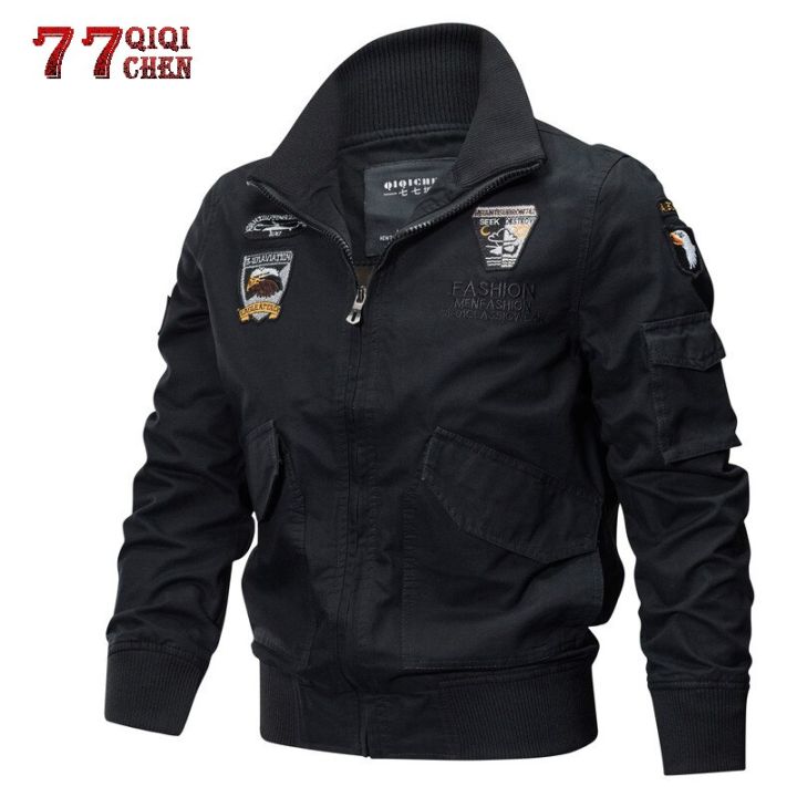 Military%20Jacket%20Men%20Autumn%20Winter%20Bomber%20Tactical%20Jacket%20Plus%20Size%205XL%20Embroidery%20Cotton%20Pilot%20Cargo%20Jackets%20Jaqueta%20masculina%20-%20Image%203