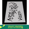 Stencil for Wall & Fashion Painting Template 10 by 8 inch..