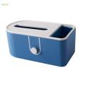 2x Multifunction Tissue Box Rectangular Facial Tissue Holder Storage Box. 