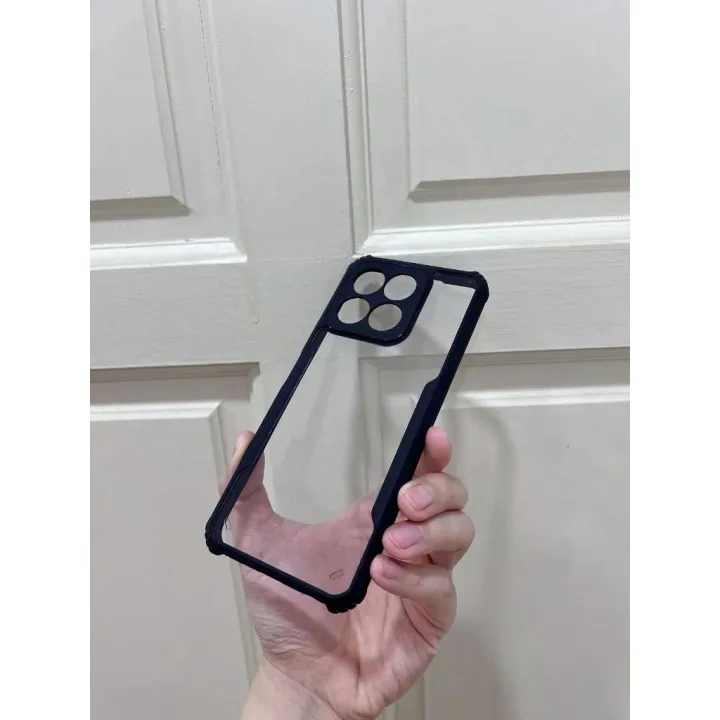 Honor%20X6b%20Back%20Cover%20Transparent%20Black%20Premium%20Quality%20Phone%20Case%20-%20Image%204