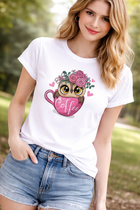 Pink%20&White%20Fashionable%20Tops%20Ladies%20Short%20Sleeve%20Casual%20Girls%20Print%20%20New%20T-Shirt%20For%20Women%20-%20T%20Shirt%20For%20Women%20-%20Image%202