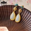 Carat Women Party Jewelry Sparkling Butterfly Tassel Earrings for Women Elegant Cubic Zirconia Dangle Earrings for Prom Parties Special Occasions Fashionable Ear Decoration Jewelry with Flower Design Cubic. 