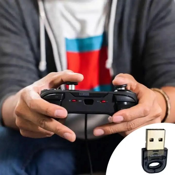 Lenovo%203Mbps%20USB%20Bluetooth%205.0%202.4GHz%20Adapter%20for%20PC%20Speaker%20Wireless%20Mouse%20Keyboard%20Music%20Audio%20Receiver%20Transmitter%20Bluetooth%20-%20Image%205
