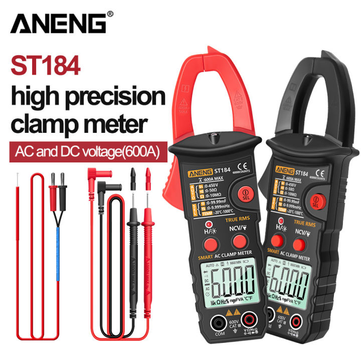 ANENG%20ST184%20180%20Digital%20Clamp%20Multimeter%20Meter%206000%20Counts%20Professional%20True%20RMS%20AC/DC%20Voltage%20Current%20Tester%20Hz%20Capacitance%20Ohm%20-%20Image%202