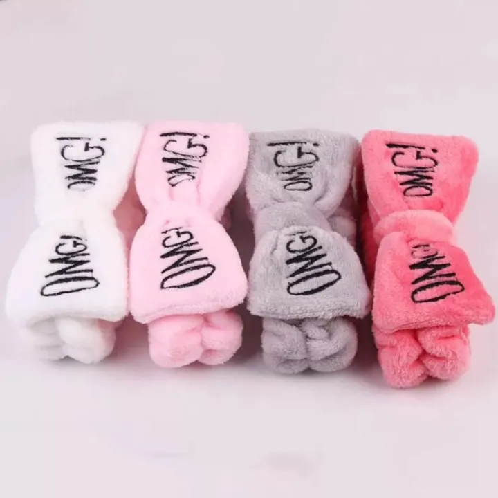 OMG%20Letter%20Coral%20Fleece%20Wash%20Face%20Bow%20Hairbands%20For%20Women%20Girls%20Headbands%20Headwear%20Hair%20Bands%20Turban%20Hair%20Accessories%20Band%20-%20Image%202