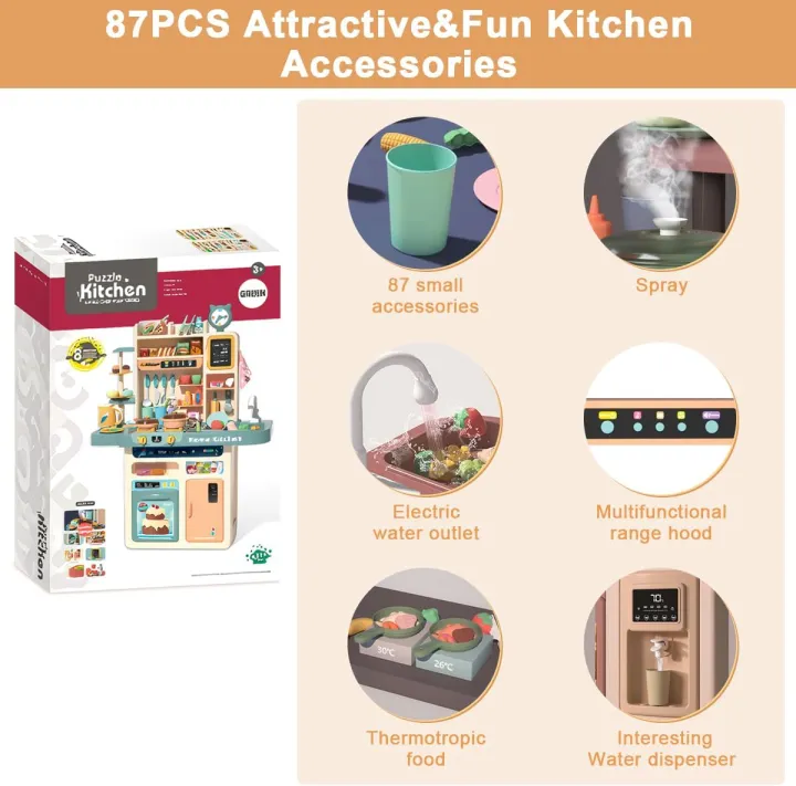Kids%20Kitchen%20Playset%2087PCS%20Mini%20Kitchen%20Toy%20Set,%20Toddler%20Cooking%20Pretend%20Play%20Kitchen%20Appliances%20with%20Light%20&%20Sound%20Simulation%20of%20Spray%20Sink%20Fruit%20Vegetable%20Children%20Role%20Play%20Toy%20for%20Girls%20Boys%20Gift%20-%20Image%206