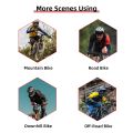 ENLEE Bike Frame Protector High-Quality 3D PVC Lightweight DIY Decoration Suitable for All Bikes Mountain Bike Stickers Road Bike Thick PVC Film.