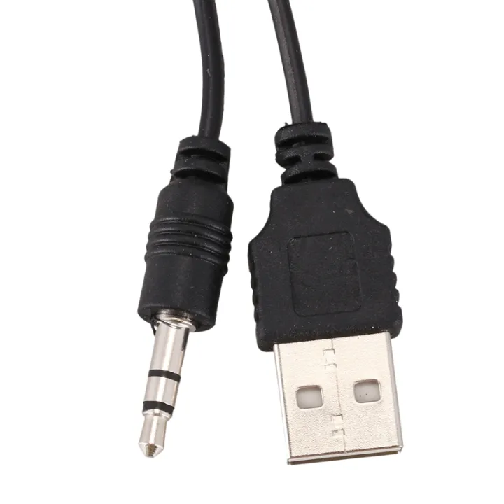USB%202.0%20to%20Mini%20A%20Male%203.5mm%20Jack%20Plug%20Audio%20Data%20Cable%2045cm%202%20Pcs%20-%20Image%207