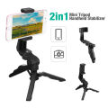 Professional Photo Video Camera Stand Mini Flexible Tripod Phone Live Set Phone Handheld Stabilizer Hand Grip Vlogging Tripod - Tripod. 