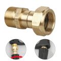 M22 14mm Brass Pressure Washer Swivel Joint Connector Hose Adapter Pressure Washers Tool. 