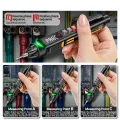 ANENG A3009 Mini Pen Multimeter 6000 Counts Voltmeter VA Reverse LCD Display with Voice Broadcast. 