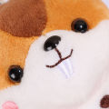 Big tail squirrel plush pendant women's bag bag key chain bucktooth rat pendant plush toy grab doll machine doll. 