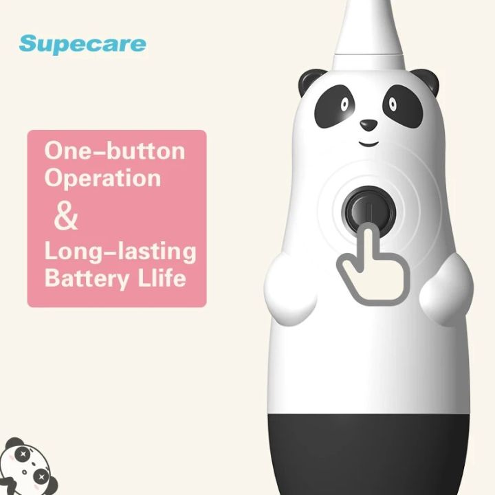 Supecare%20Sonic%20Electric%20Toothbrush%20for%20Kids%20With%202%20Replacement%20Heads%20Child%20Travel%20Tooth%20Brush%20for%202-12%20Years%20Old%20Children%20-%20Image%202
