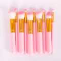Kabuki Makeup Brush set ( 10 pcs ).