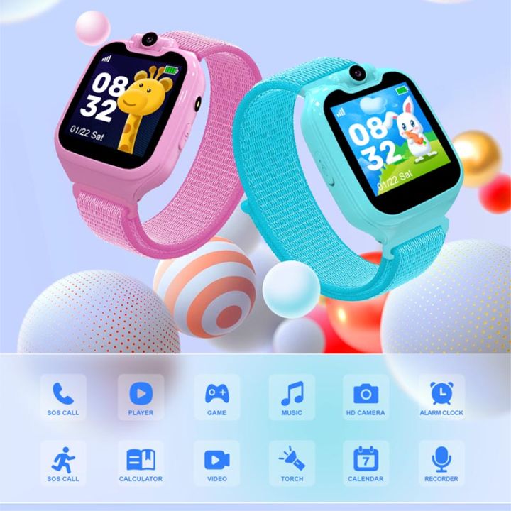 1.54%20inch%202G%20Phone%20Watch%20Kids%20Music%20Smart%20Watch%20With%20TF%20Card%2016%20Games%20Watch%20Rotable%20Camera%20Step%20Count%20Children%20Clock%20Gifts.%20-%20Image%202