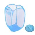 Cr-Laundry Bag Pop Up Mesh Washing Foldable Laundry Basket Bag Bin Hamper Storage. 