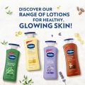 Vaseline Intensive Care, Deep Moisture Nourishing Body Lotion, for Radiant, Glowing Skin, with Glycerin, Non-Sticky, Fast Absorbing, Daily Moisturizer for Dry, Rough Skin, For Men & Women - 90ml. 
