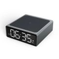 VOCOO Small Alarm Clock With Wireless Charger Fast Charging Smart QI Digital LED Electric Wireless Charger Snooze Alarm Clock.