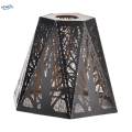 Modern Minimalist Lamp Shade, Wrought Iron Lampshade Hanging Light Fixture Cover for E27 Bulb for Cafe Kitchen Bedside Home Dining Room. 