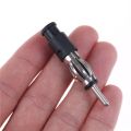 5pcs Auto Car Radio AM/FM Antenna Adapter Male Plug Connector Black. 