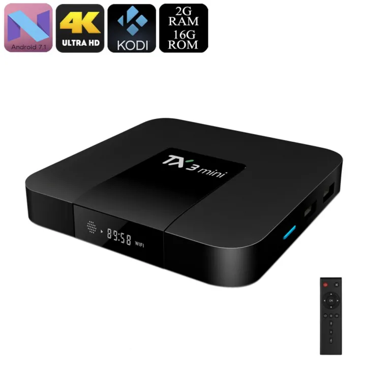 TX3 Mini Android TV Box 2GB RAM Playstore Wifi | Daraz.com.bd