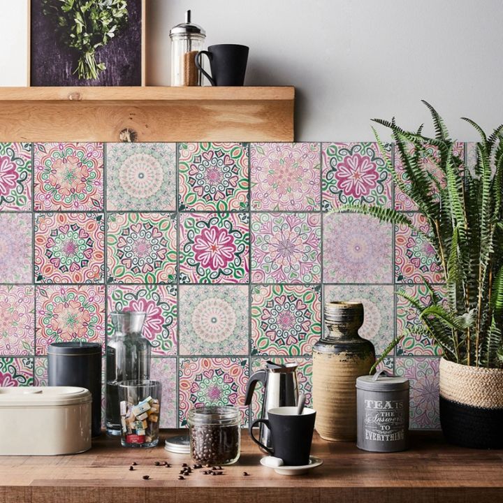 24PCS%20Moroccan%20Style%20Ceramic%20Tiles%20Wall%20Sticker%20Heat%20Resistant%20Kitchen%20Backsplash%20DIY%20Murals%20Self%20Adhesive%20Waterproof%20Wallpapers%20-%20Image%203