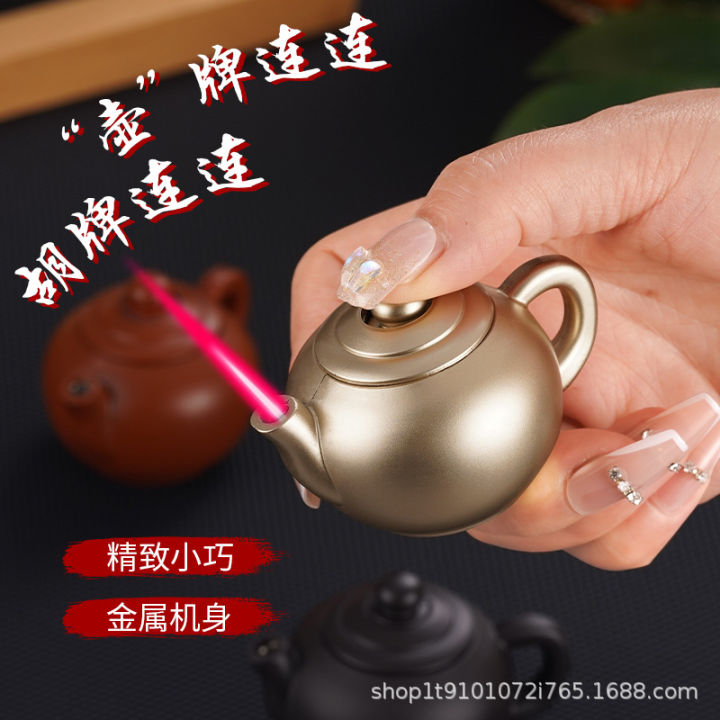 New%20Exotic%20Fun%20Night%20Market%20Stall%20Funny%20Personality%20Creative%20Teapot%20Birthday%20Gift%20Open%20Fire%20Inflatable%20Windproof%20Lighter%20-%20Image%202