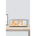 6.9 Inches Electronic Alarm Clock 5 Levels Brightness Adjustable Large Screen Student Desk Clock Table Clock.
