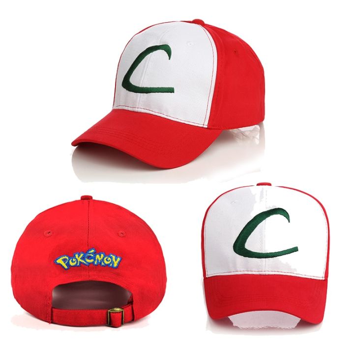 Pokemon%20Ash%20Ketchum%20Sun%20Hat%20Anime%20Figure%20Peaked%20Caps%20Cartoon%20Mesh%20Hats%20Cosplay%20Pokeball%20Baseball%20Cap%20Adjustable%20Hat%20for%20Children%20-%20Image%207