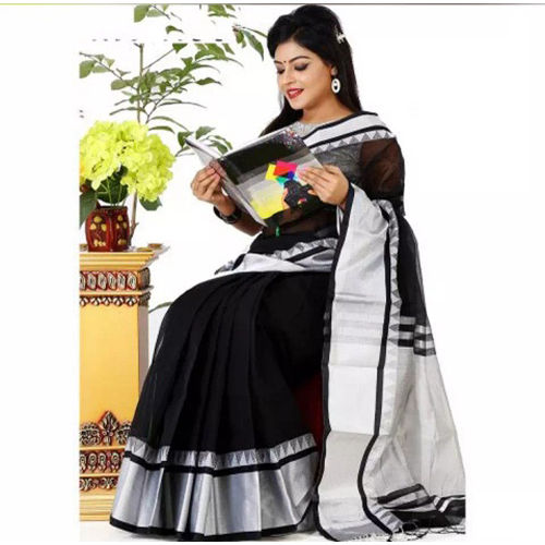 Luxurious%20Collection%20With%20Trendy%20Design%20Waightless%20Multi-colour%20Cotton%20Saree%20Without%20Blouse%20Piece%20For%20Women%20-%20Image%202