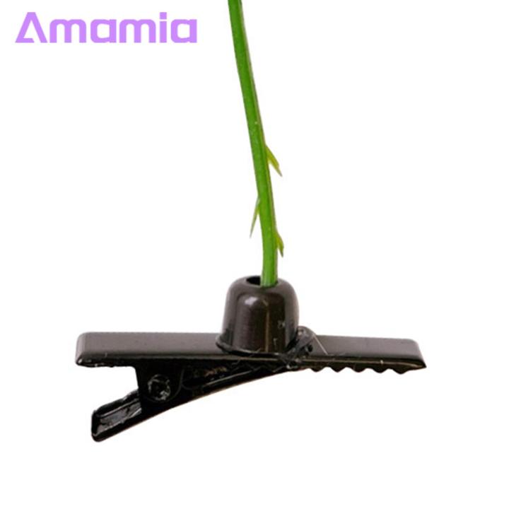 Amamia%20Hair%20Grip%20Wear-resistant%20Cute%20Bean%20Sprout%20Flower%20Hair%20Clip%20Barrette%20-%20Image%204