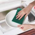 Scouring Pad - Premium Heavy Duty Scrub Pads with AntiGrease Technology, Reusable Household Green Dish Scrubber, Multipurpose Scour pad - for Kitchen Scrubber & Metal Grills- 10 PCS Bundle. 