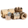 100pcs/50pcs/20pcs m1.4 M2 M2.5 M3 M4 M5 M6 M8 Braas insert nut Injection Molding Brass Knurled Thread Inserts Nuts.