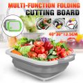 Multi-Function 3-in-1 Folding Vegetable Cutting Board - Streamline Your Kitchen Prep. 