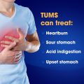 TUMS Ultra Strength Chewable Antacid Tablets for Heartburn Relief Peppermint - 72 Count. 