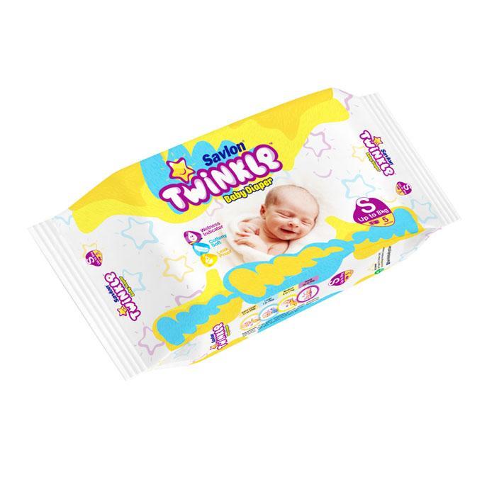 Savlon Twinkle Baby Diaper Small – 5 Pcs