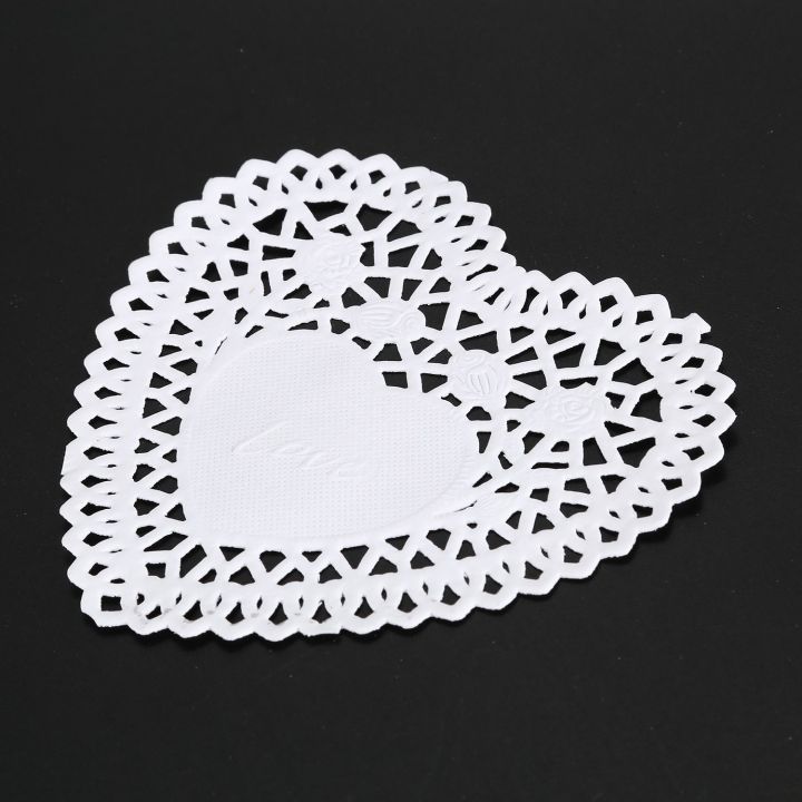 100x%204%20inch%20White%20Love%20Heart%20Paper%20Lace%20Doilies%20doily%20For%20cardmaking%20scrapbooking%20-%20Image%206