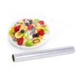 Cling Film Wrapping Paper Roll Transparent Food Packaging Storing Wrap Plastic Cling Film Roll.