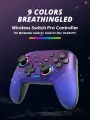 Data Frog S80 Wireless Controller For Nintendo Switch OLED/LITE/PC Console Pro Gamepad with Programmable Turbo Function. 