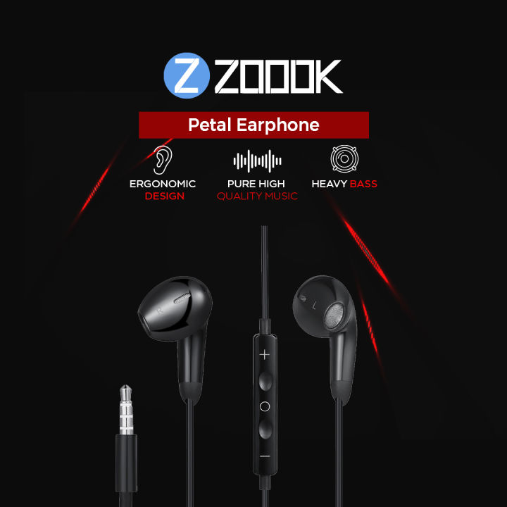 Zoook%20Petal%20Earphone%20with%20Mic%20with%201%20Year%20Warranty%20-%20Image%202