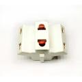 3 Way 2 Pin Socket Adapter For Travel. 
