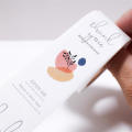 100pcs/roll Thank You Sticker Seal Labels Small Business Gift Decor Package Scrapbook Stickers Office Stationery Children Gifts. 