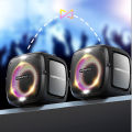 HOPESTAR Party one High Power 80W Portable Bluetooth Speakers Powerful Wireless Microphone Subwoofer Bass Sound System Boombox. 
