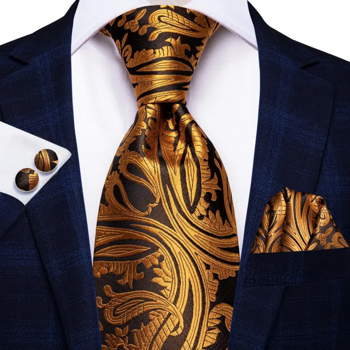 Hi-Tie%20Red%20Fashion%20Paisley%20100%25%20Silk%20Men's%20Tie%20Set%208.5cm%20Wedding%20Ties%20For%20Men%20New%20Design%20Hanky%20Cufflinks%20Set%20Quality%20Necktie%20-%20Image%203