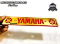 YAMAHA Motorcycle New Design Name Plate Metal Gold. 