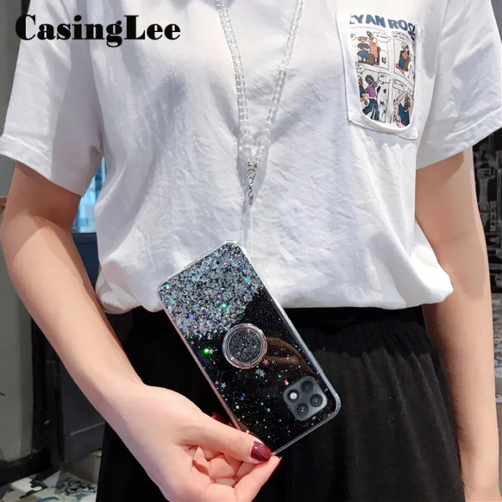 Casinglee%20for%20Samsung%20Galaxy%20A22%205G%20case%20Shiny%20Ring%20Glitter%20Soft%20Transparent%20Holder%20Stand%20Back%20cover%20with%20String%20for%20Samsung%20A22%205G%20Phone%20cases%20cover%20Stars%20Moon%20Girls%20For%20girls%20and%20Boys%20-%20Image%208